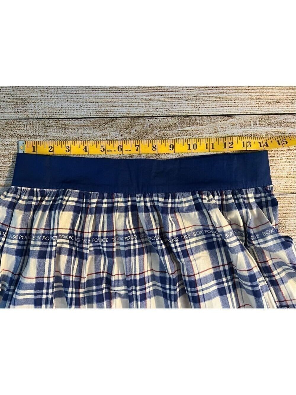 Her Universe Doctor Who Plaid Skirt (Med) - Picture 5 of 10
